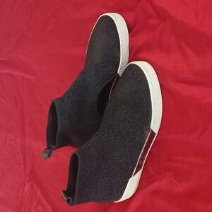 MICHAEL Michael Kors Black and Silver Ankle Booties